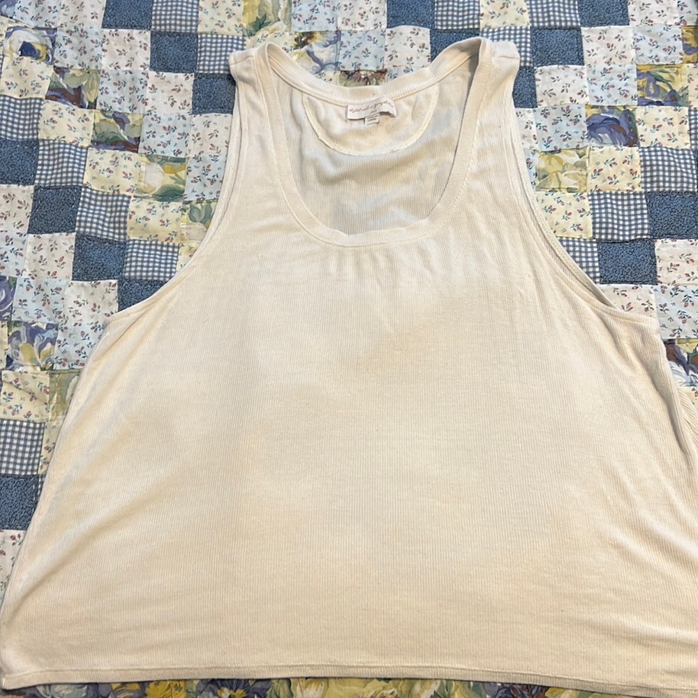 Spiritual Gangster Cream Tank